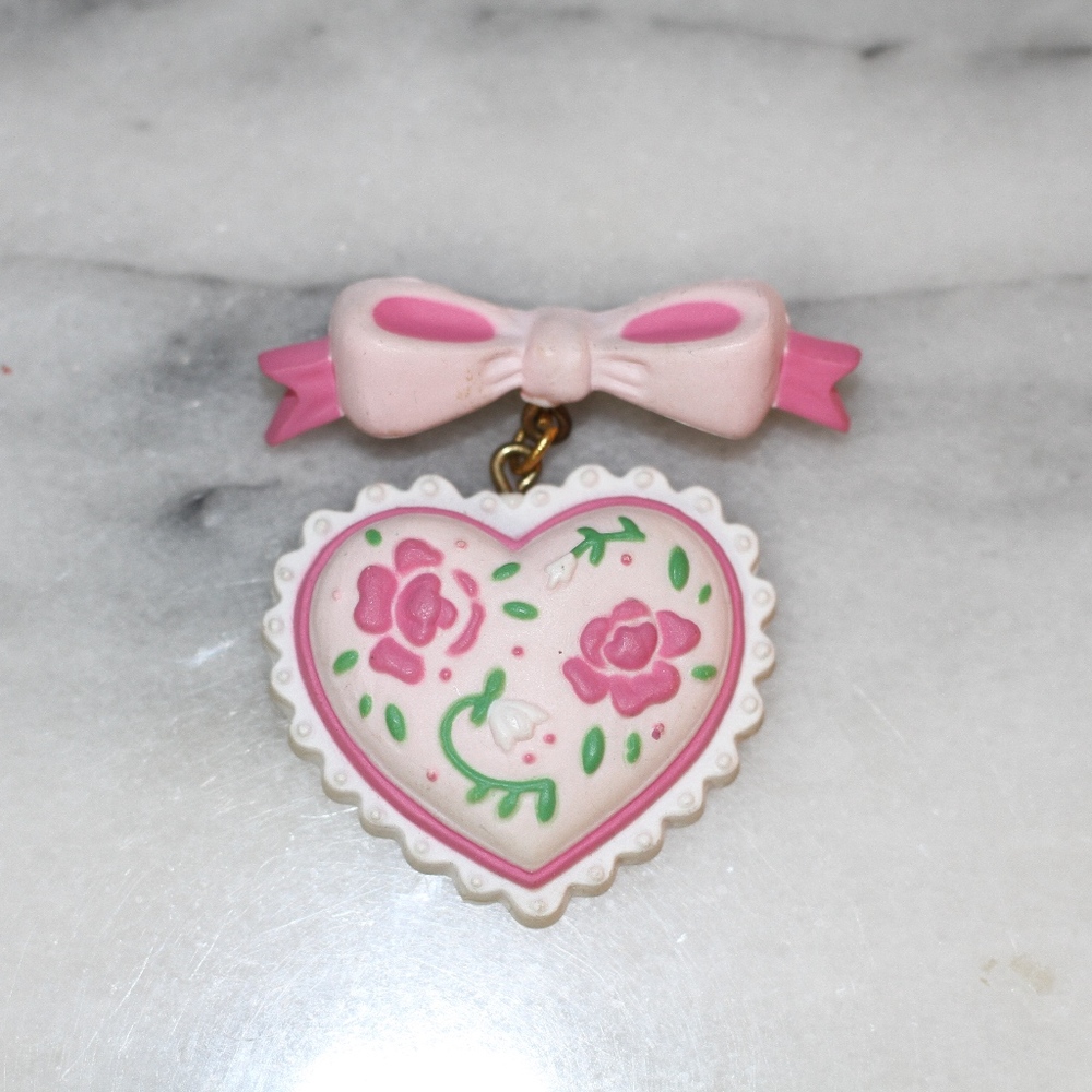 Valentine's Heart Brooch